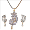 Fancy Necklace set - Code No:923 - Click here to View more details about this Product